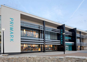 An image of the outside of a large Primark store in Westwood Cross.