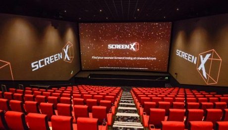 An image of a screen in Cineworld, Rushden Lakes